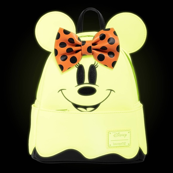 New Ghost Minnie Glow-in-the-Dark Backpack - Picture 3 of 6